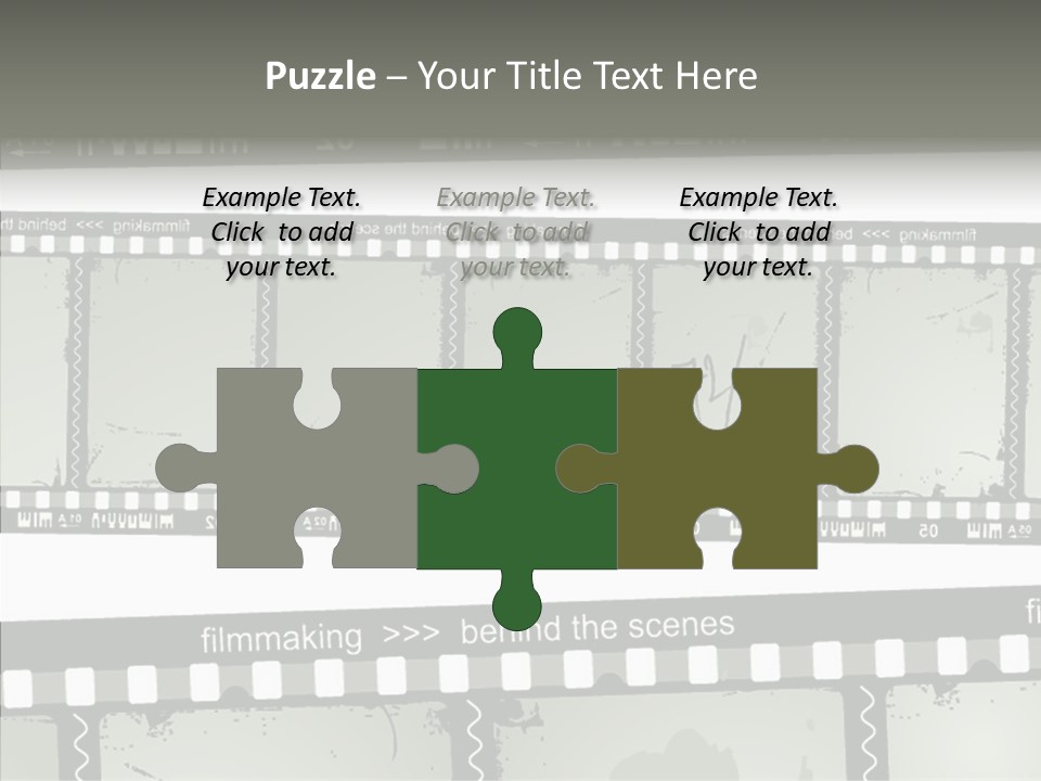 Cinema Dirt Action PowerPoint Template