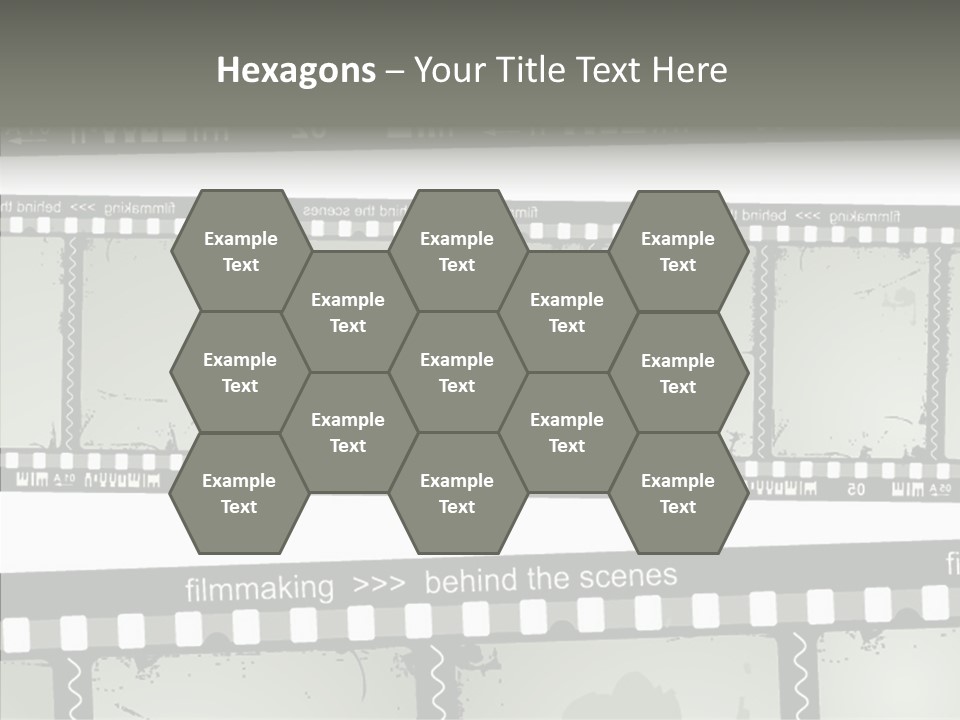 Cinema Dirt Action PowerPoint Template