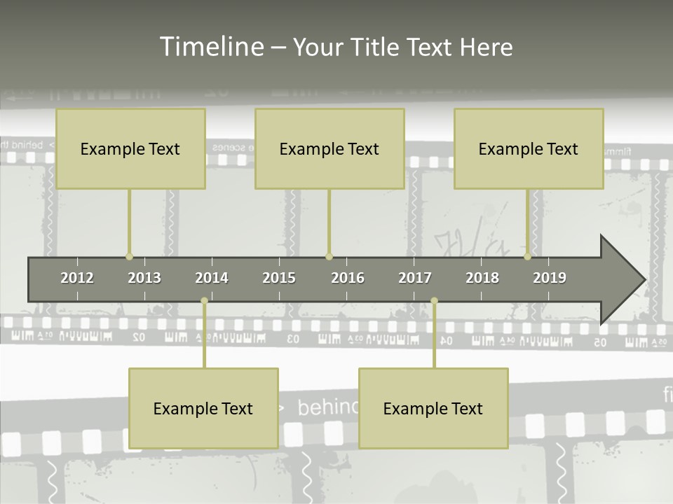 Cinema Dirt Action PowerPoint Template