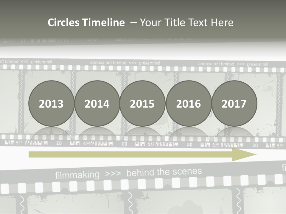 Cinema Dirt Action PowerPoint Template