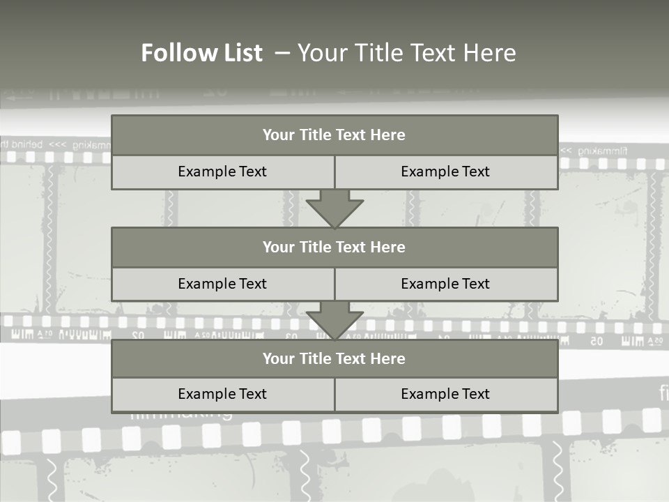 Cinema Dirt Action PowerPoint Template