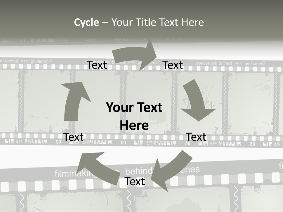 Cinema Dirt Action PowerPoint Template