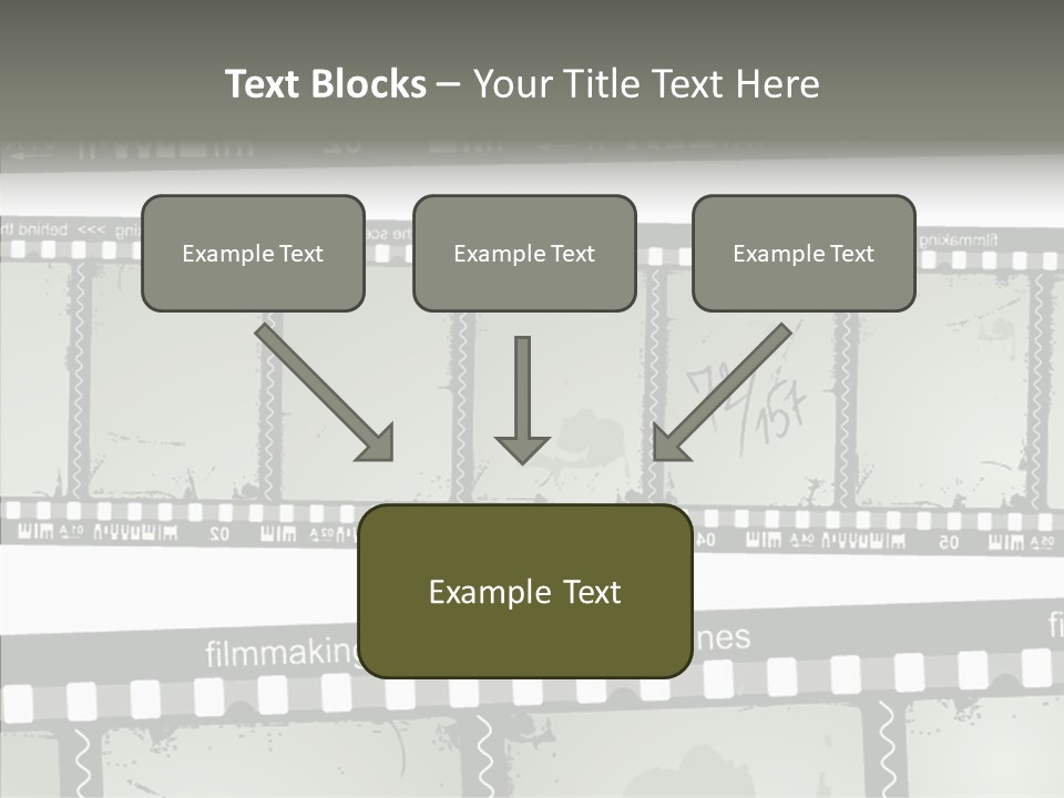 Cinema Dirt Action PowerPoint Template