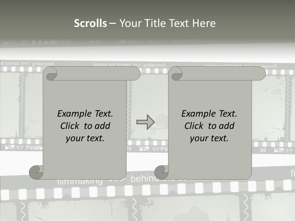 Cinema Dirt Action PowerPoint Template