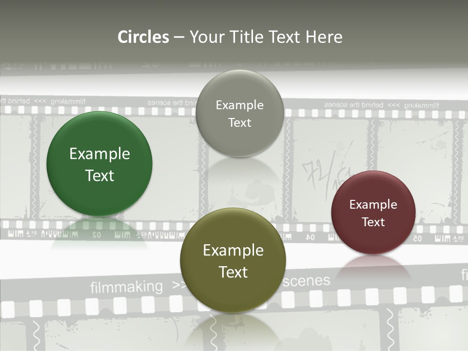 Cinema Dirt Action PowerPoint Template