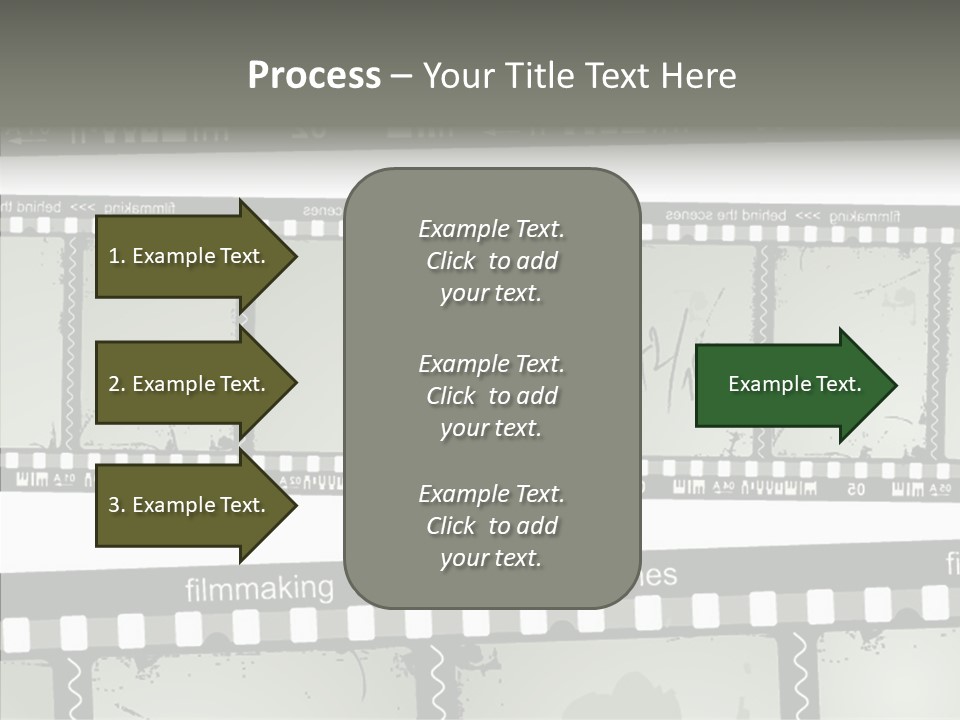 Cinema Dirt Action PowerPoint Template