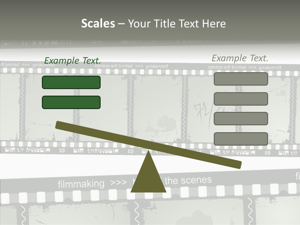 Cinema Dirt Action PowerPoint Template