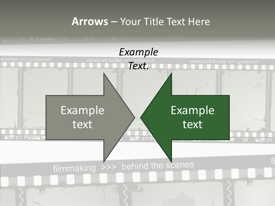 Cinema Dirt Action PowerPoint Template