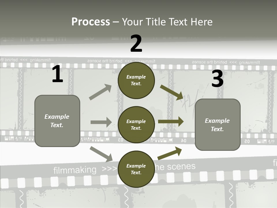 Cinema Dirt Action PowerPoint Template