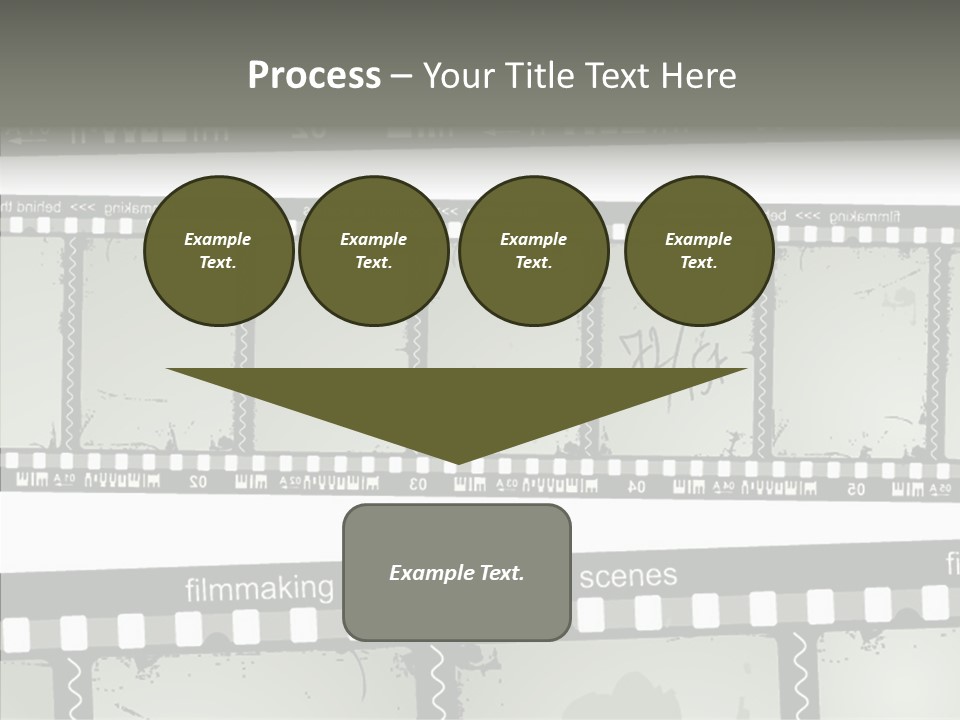 Cinema Dirt Action PowerPoint Template