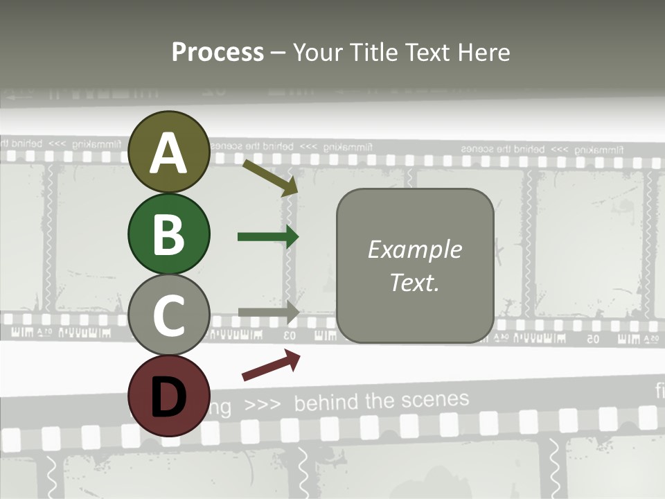 Cinema Dirt Action PowerPoint Template