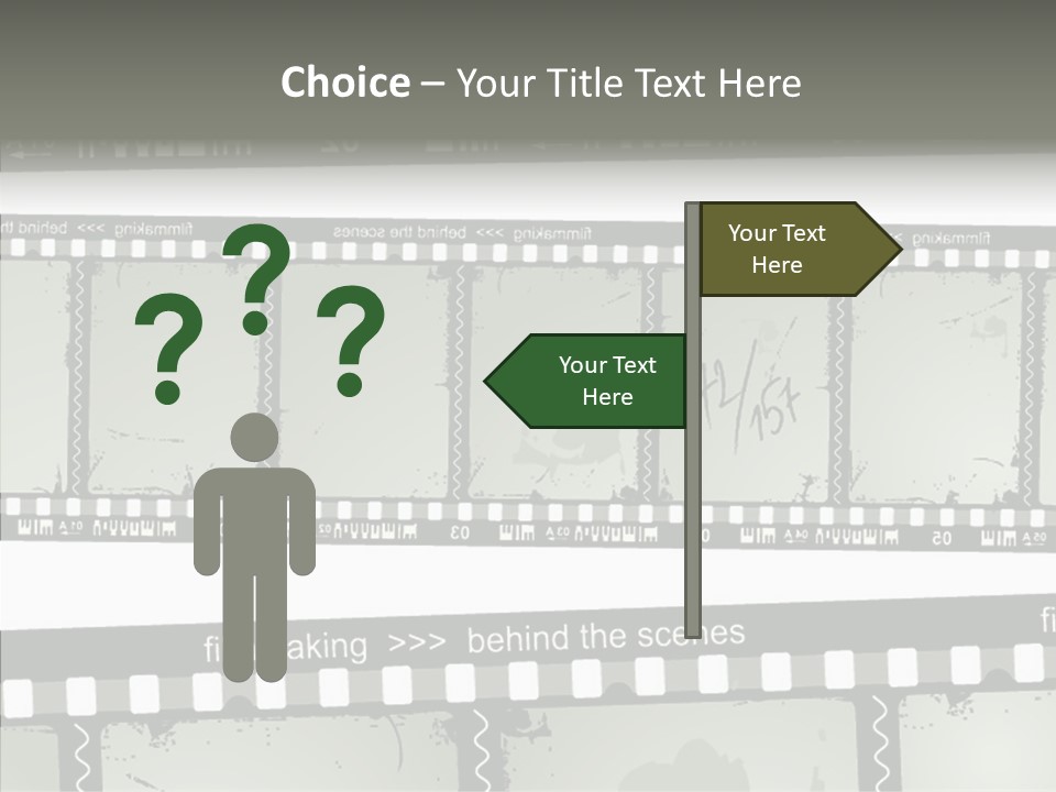 Cinema Dirt Action PowerPoint Template
