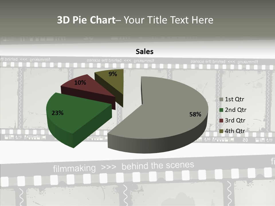 Cinema Dirt Action PowerPoint Template