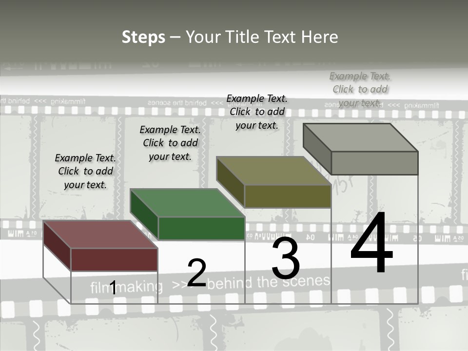 Cinema Dirt Action PowerPoint Template