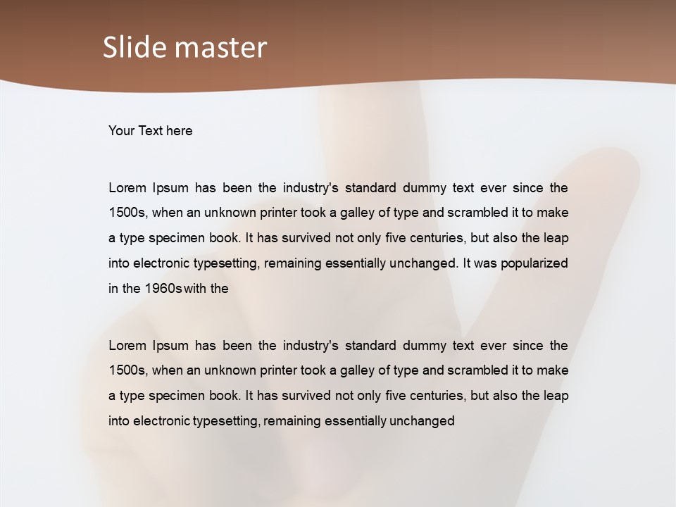 Office Happy Corporation PowerPoint Template