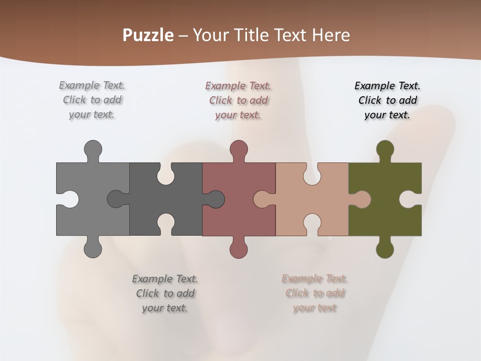 Office Happy Corporation PowerPoint Template