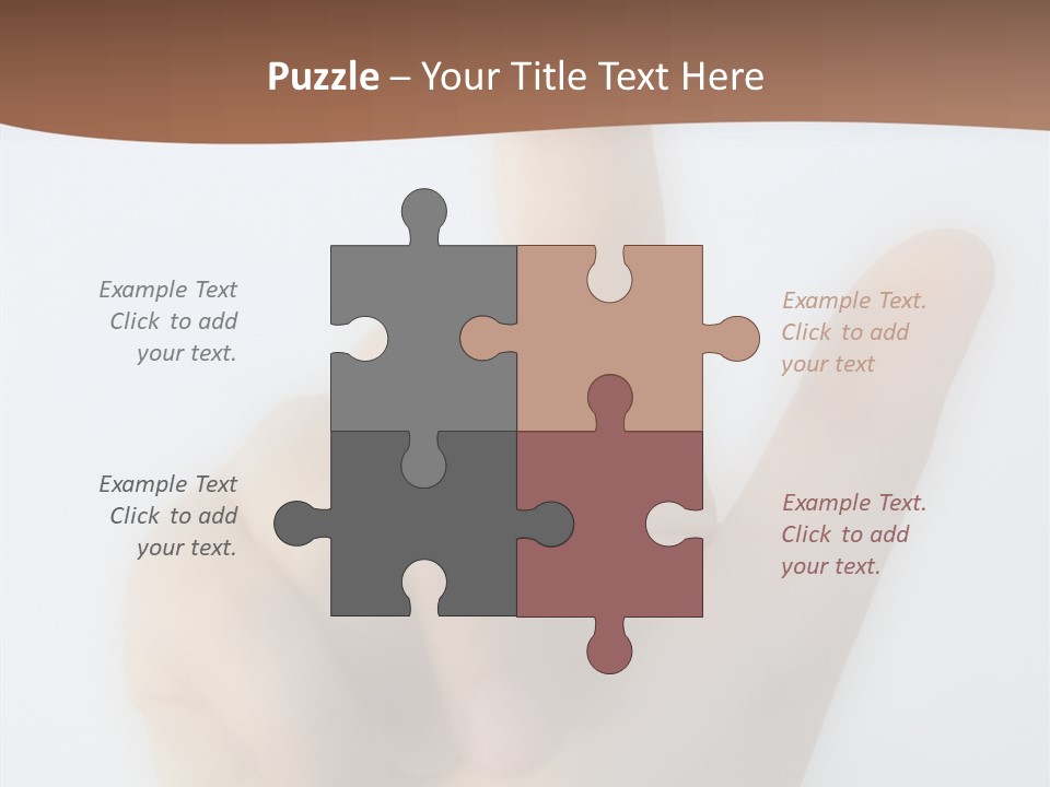 Office Happy Corporation PowerPoint Template