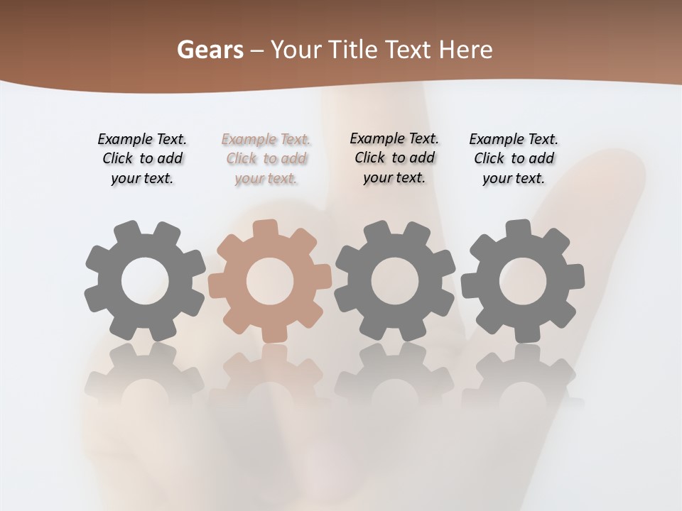 Office Happy Corporation PowerPoint Template