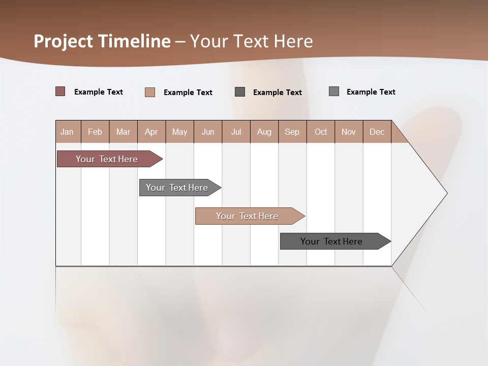 Office Happy Corporation PowerPoint Template