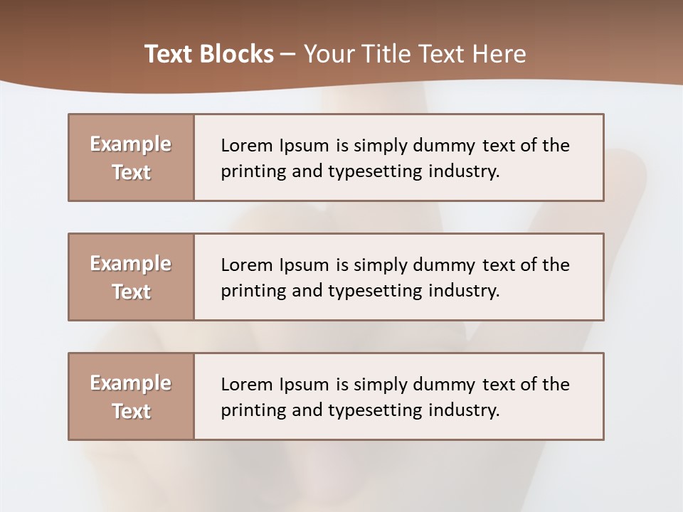 Office Happy Corporation PowerPoint Template