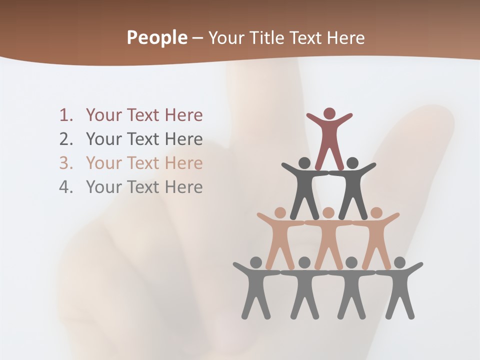 Office Happy Corporation PowerPoint Template