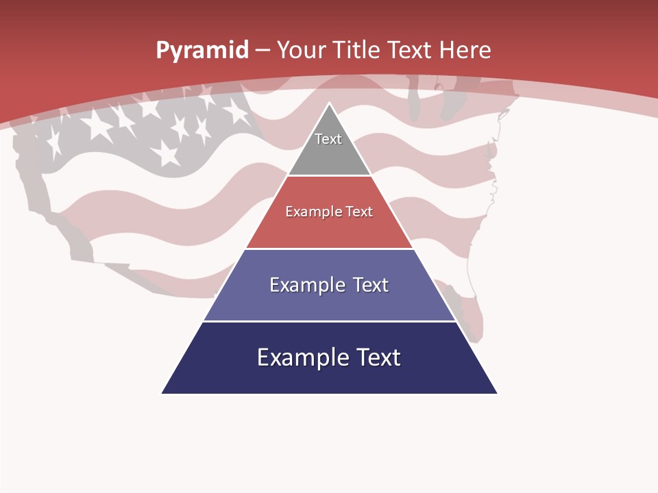 Illustration Graphic Red PowerPoint Template