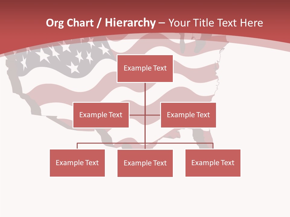 Illustration Graphic Red PowerPoint Template