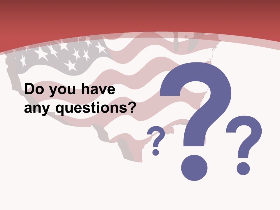 Illustration Graphic Red PowerPoint Template