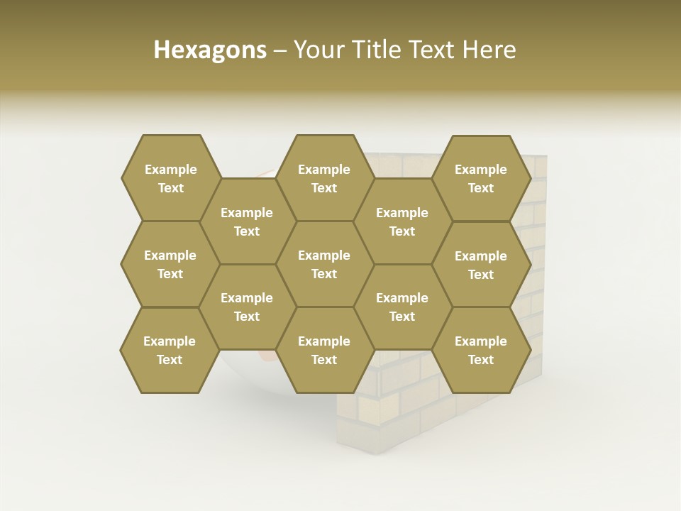 Bricks Globe Geo PowerPoint Template