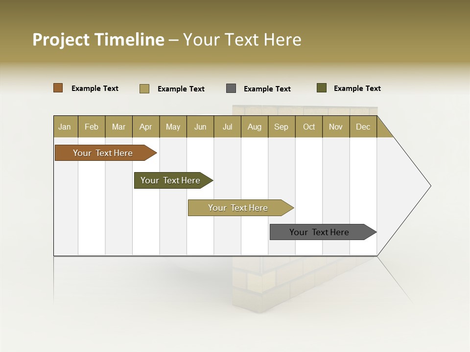 Bricks Globe Geo PowerPoint Template