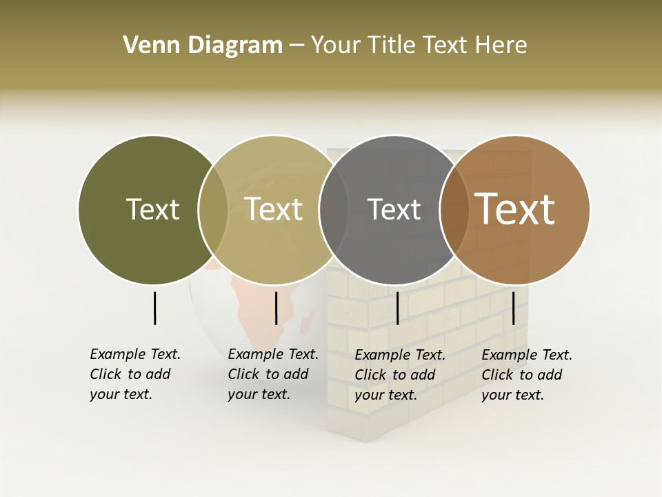 Bricks Globe Geo PowerPoint Template