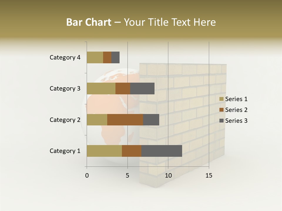 Bricks Globe Geo PowerPoint Template