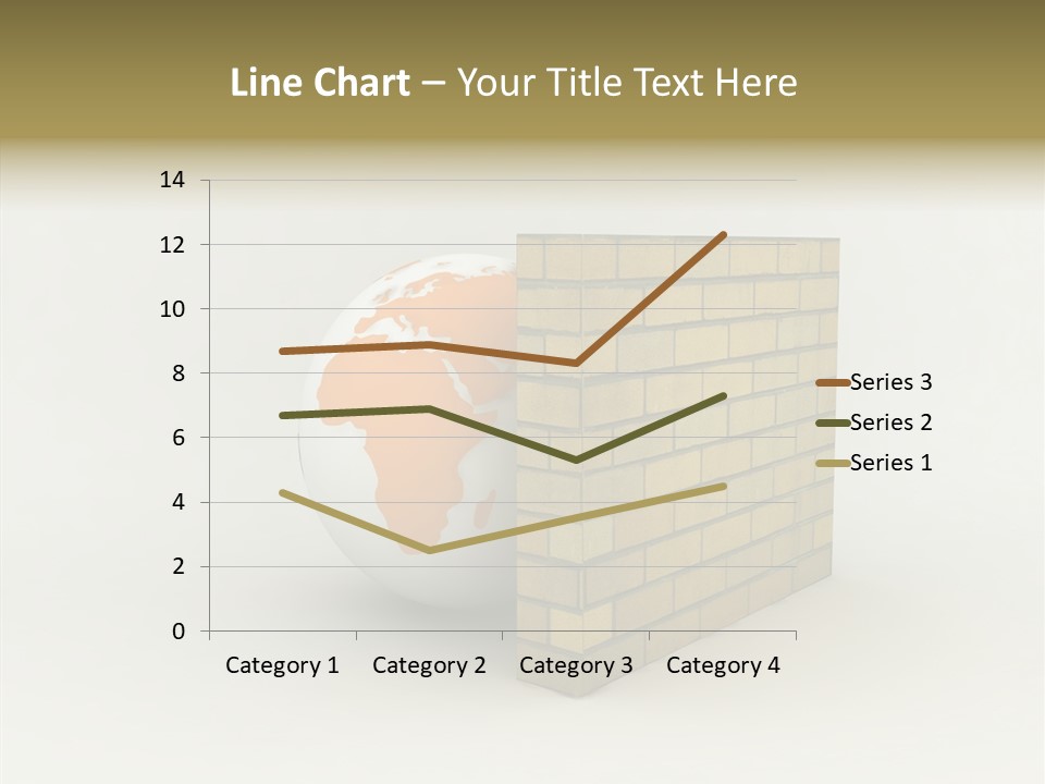 Bricks Globe Geo PowerPoint Template