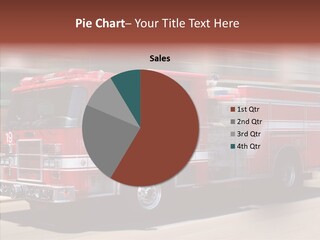 Fire Red Emergency PowerPoint Template