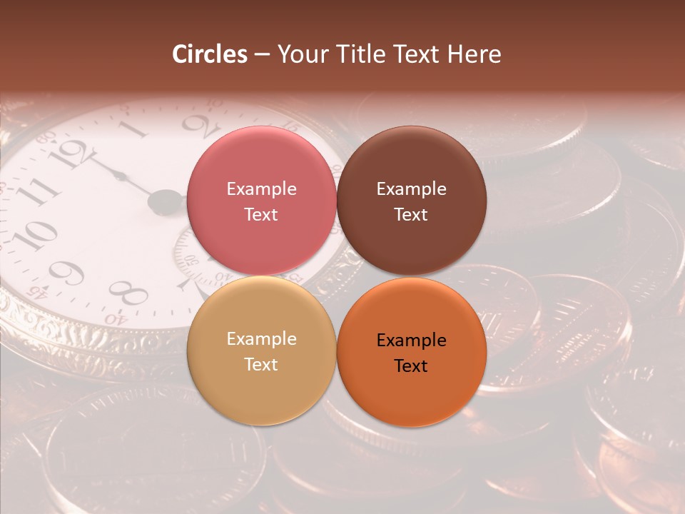 Finance Business Watch PowerPoint Template