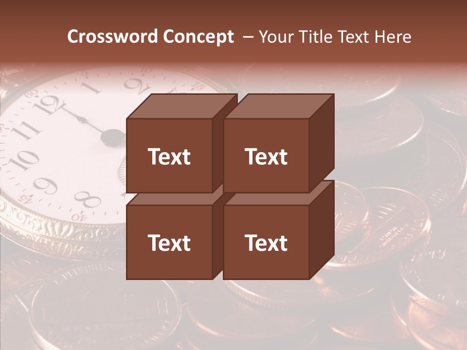 Finance Business Watch PowerPoint Template