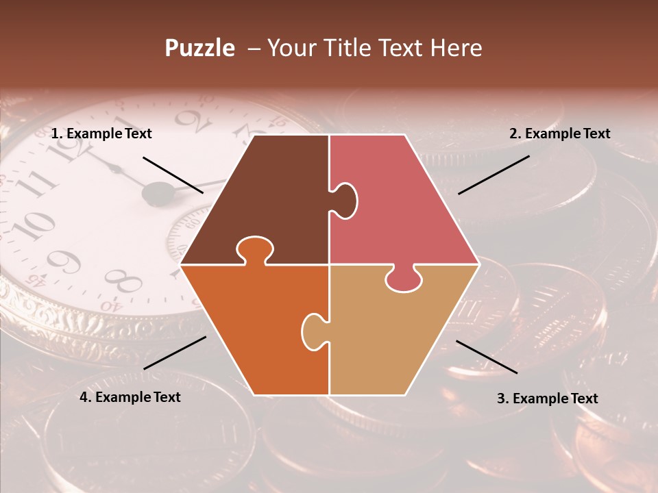 Finance Business Watch PowerPoint Template