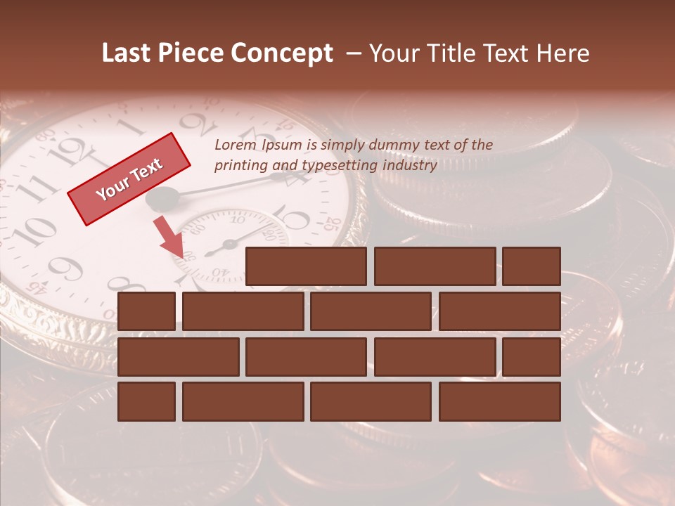 Finance Business Watch PowerPoint Template