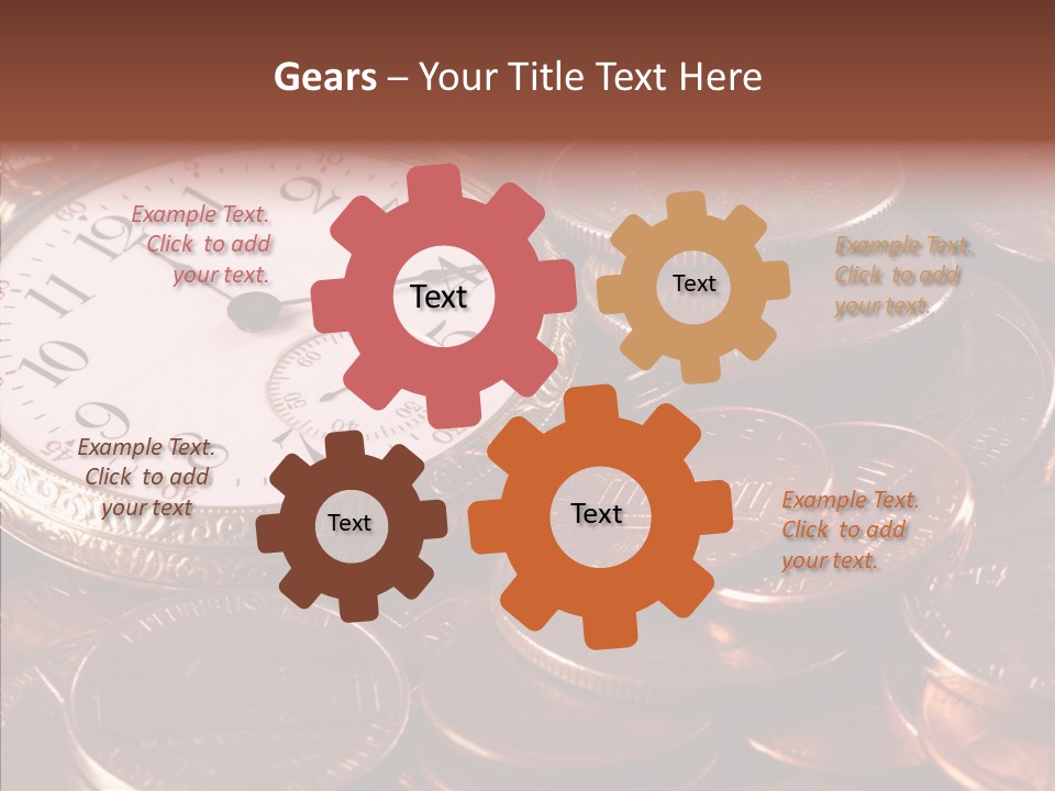 Finance Business Watch PowerPoint Template