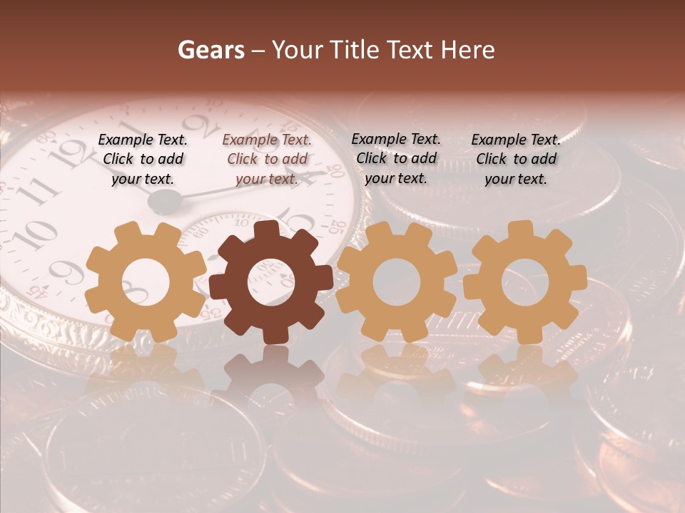 Finance Business Watch PowerPoint Template