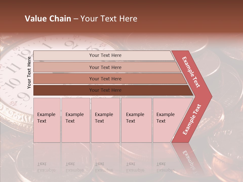 Finance Business Watch PowerPoint Template