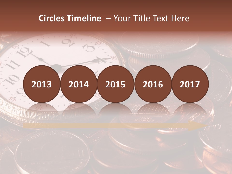 Finance Business Watch PowerPoint Template