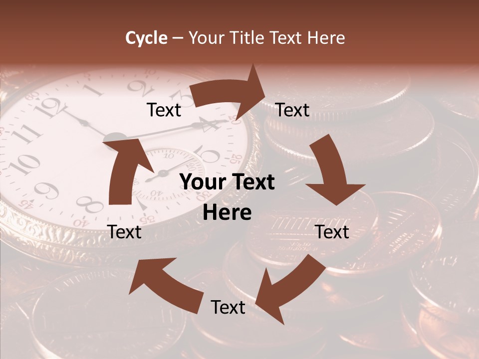 Finance Business Watch PowerPoint Template