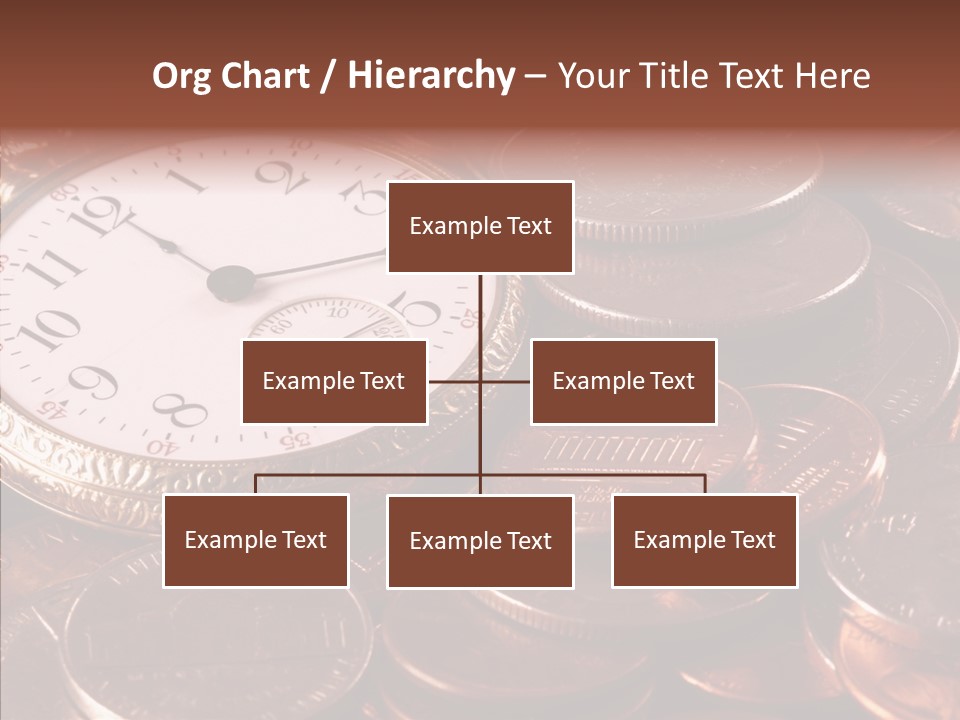 Finance Business Watch PowerPoint Template