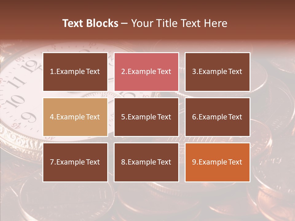 Finance Business Watch PowerPoint Template
