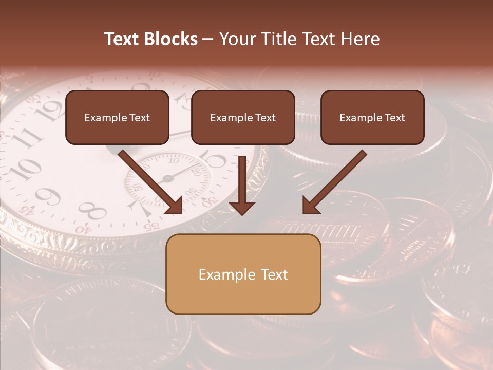 Finance Business Watch PowerPoint Template