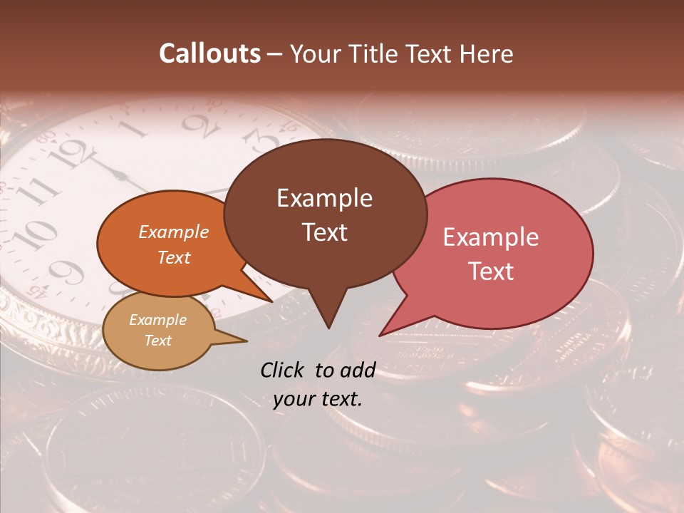 Finance Business Watch PowerPoint Template