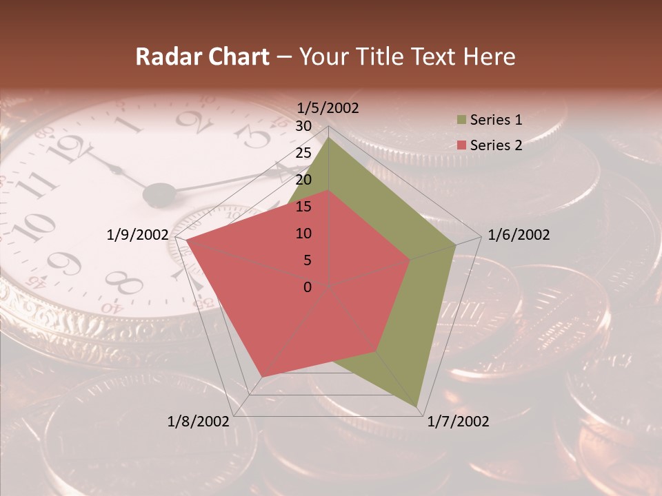 Finance Business Watch PowerPoint Template