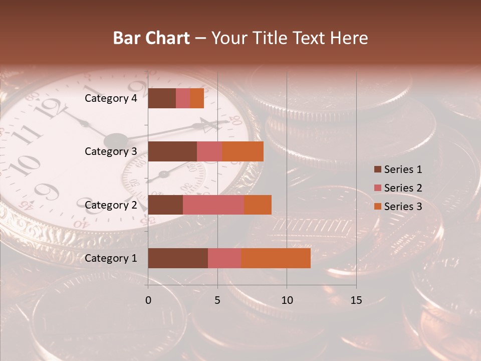 Finance Business Watch PowerPoint Template