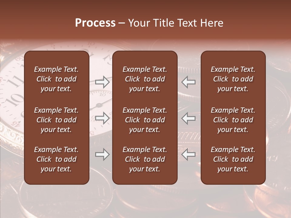 Finance Business Watch PowerPoint Template